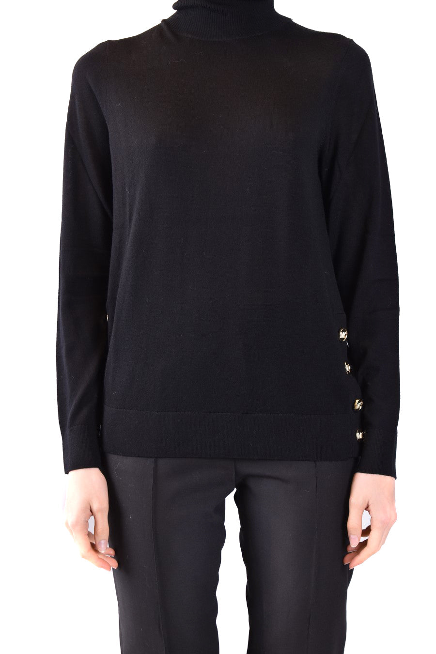 MICHAEL KORS-OUTLET-SALE-Sweater SCHWARZ-ARCHIVIST