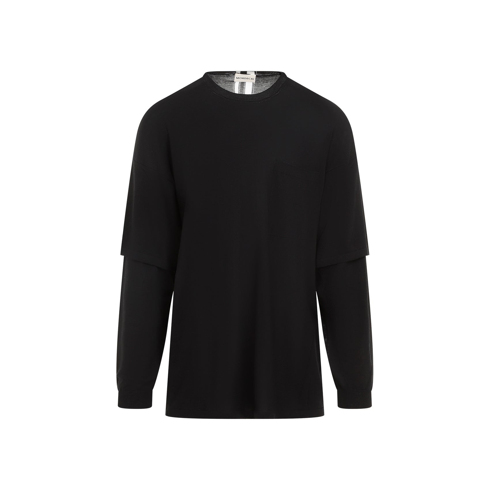 MORDECAI-OUTLET-SALE-Sweater SCHWARZ-ARCHIVIST