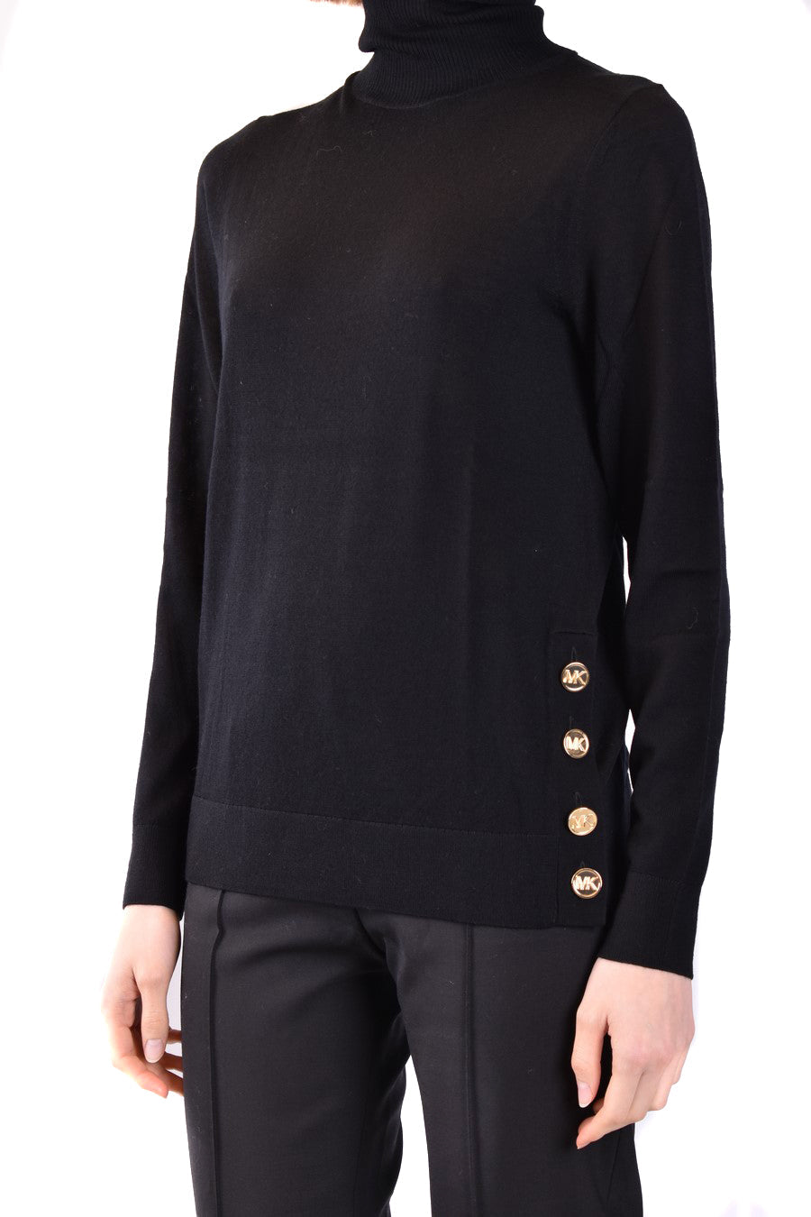 Michael Kors-OUTLET-SALE-Sweater SCHWARZ-ARCHIVIST