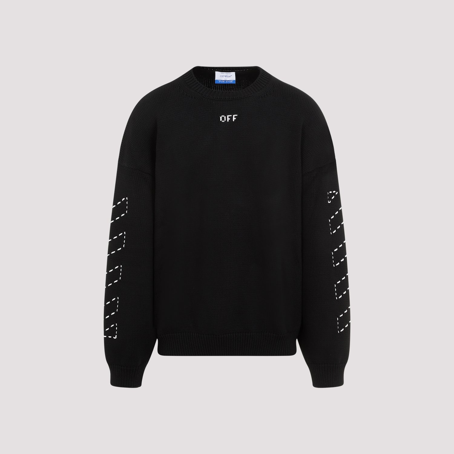 OFF-WHITE-OUTLET-SALE-Sweater SCHWARZ-ARCHIVIST