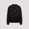 OFF-WHITE-OUTLET-SALE-Sweater SCHWARZ-ARCHIVIST