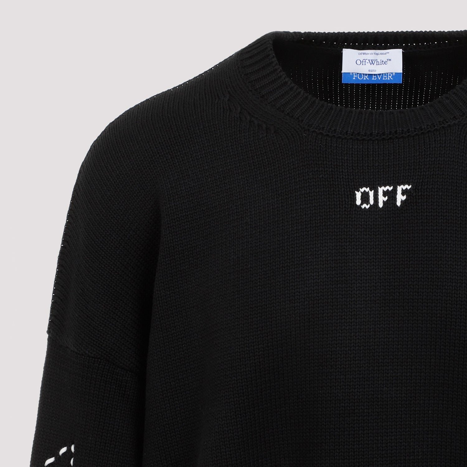 OFF-WHITE-OUTLET-SALE-Sweater SCHWARZ-ARCHIVIST