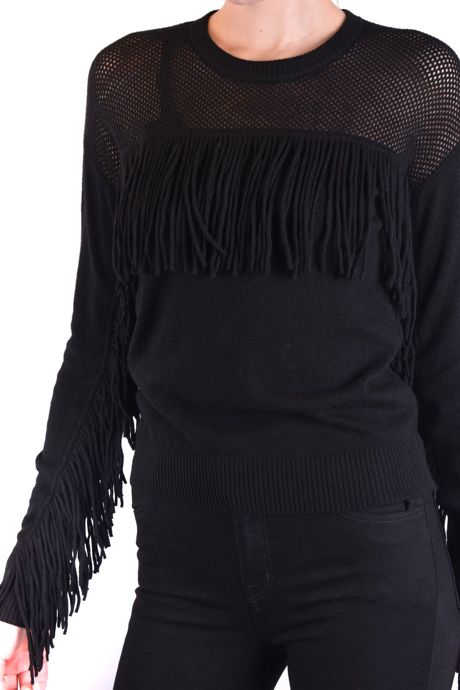 PINKO-OUTLET-SALE-Sweater SCHWARZ-ARCHIVIST