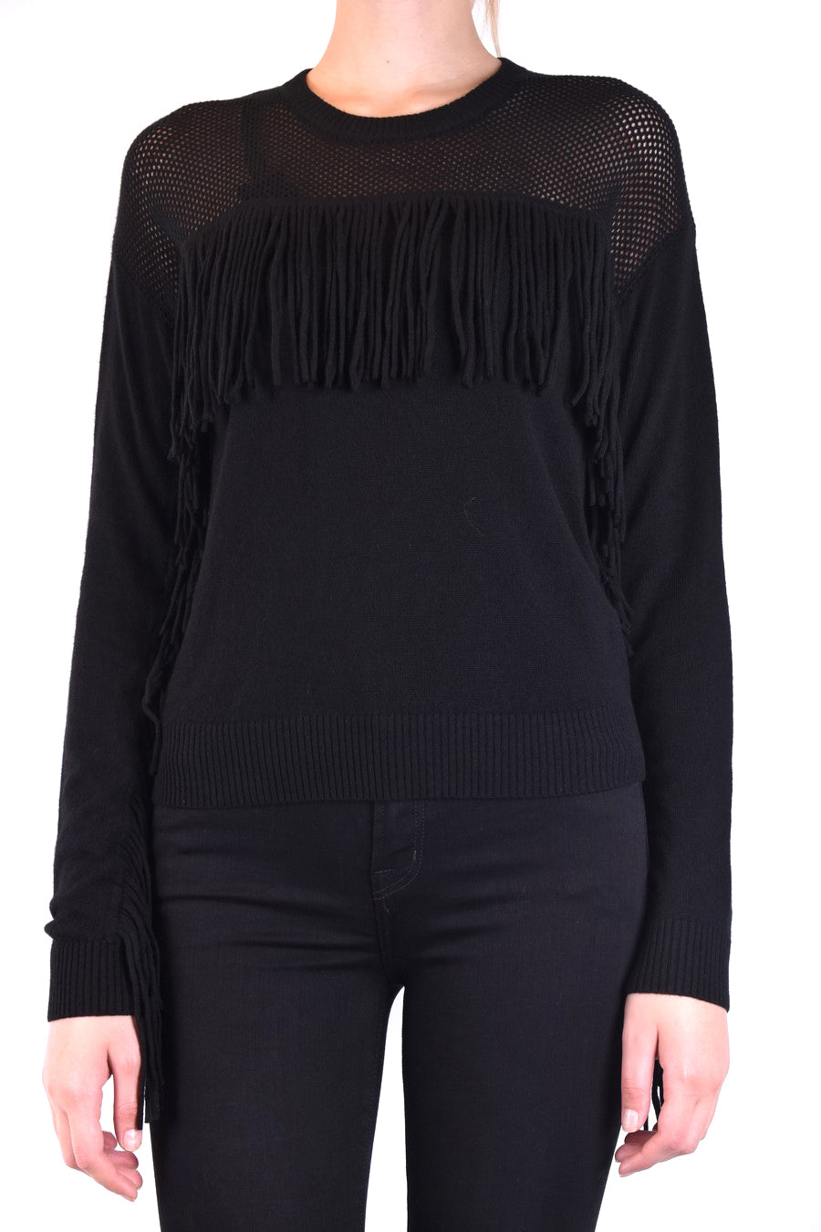 PINKO-OUTLET-SALE-Sweater SCHWARZ-ARCHIVIST