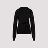 SPORTMAX-OUTLET-SALE-Sweater SCHWARZ-ARCHIVIST