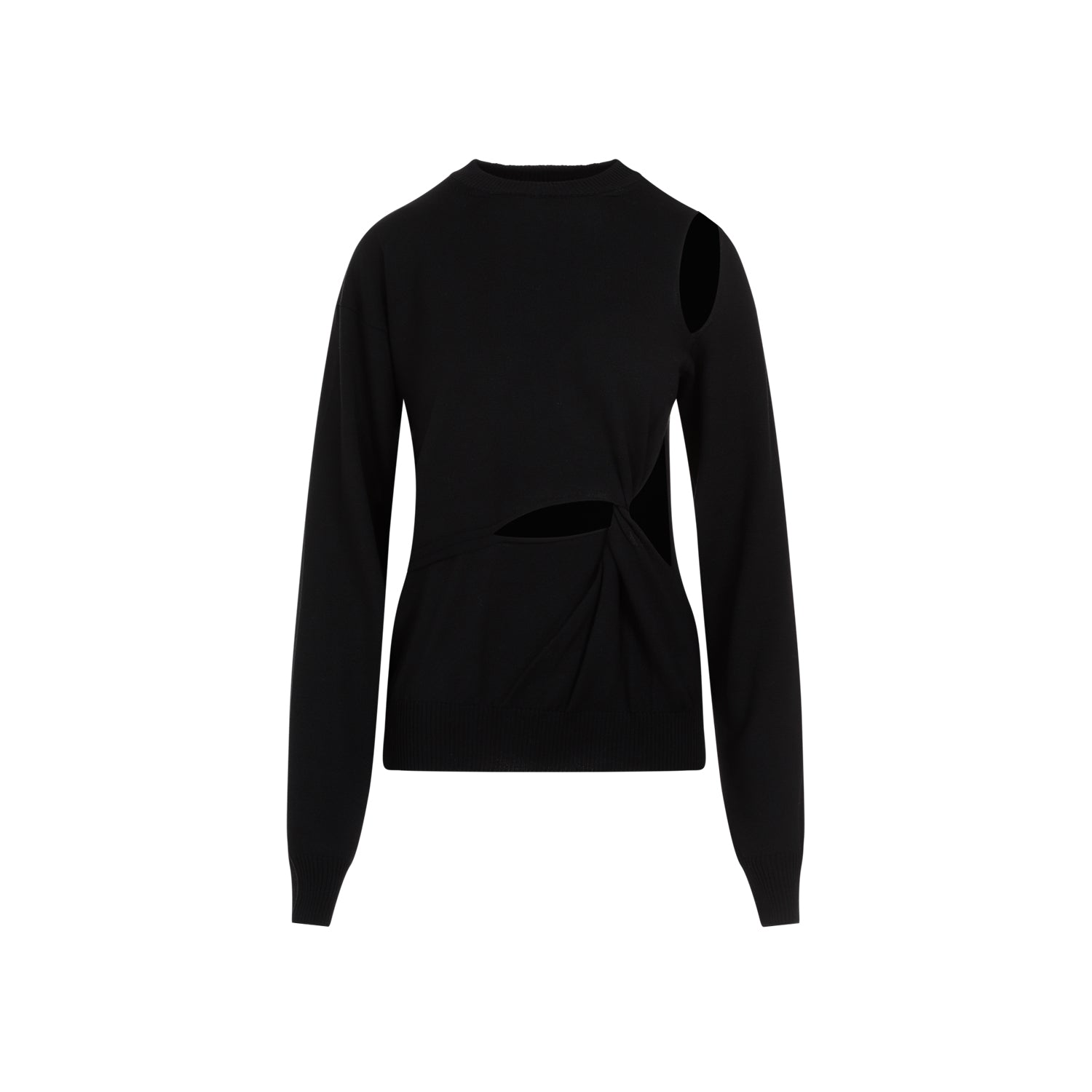 SPORTMAX-OUTLET-SALE-Sweater SCHWARZ-ARCHIVIST