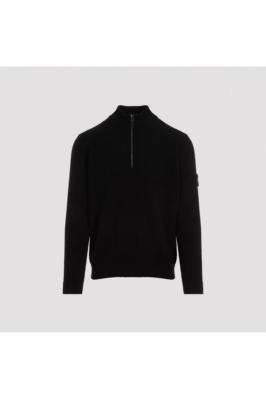 STONE ISLAND-OUTLET-SALE-Sweater SCHWARZ-ARCHIVIST