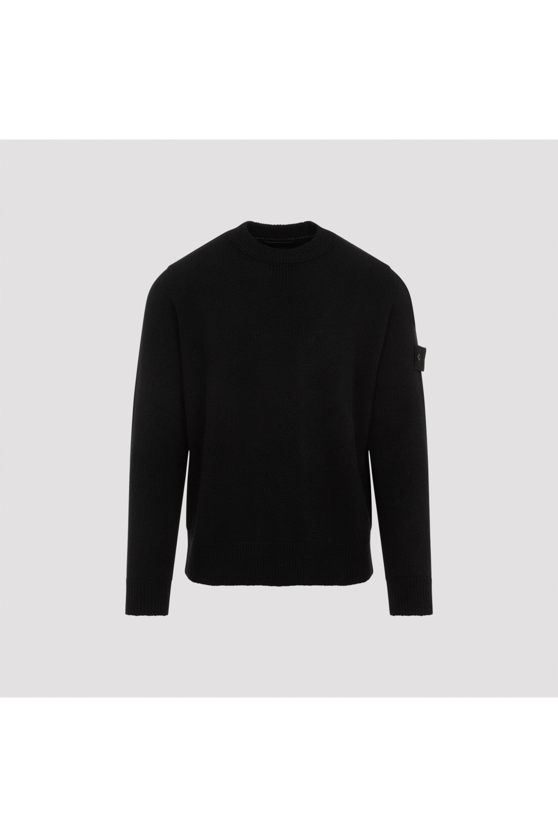 STONE ISLAND-OUTLET-SALE-Sweater SCHWARZ-ARCHIVIST