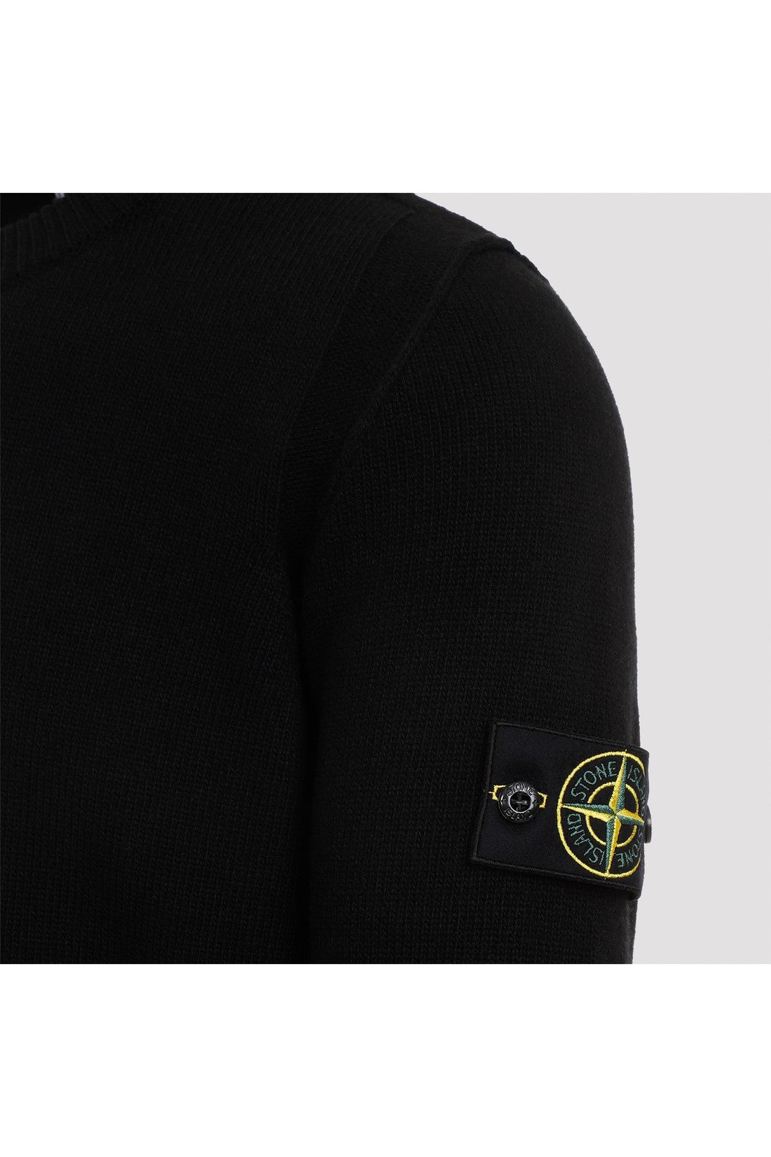 STONE ISLAND-OUTLET-SALE-Sweater SCHWARZ-ARCHIVIST