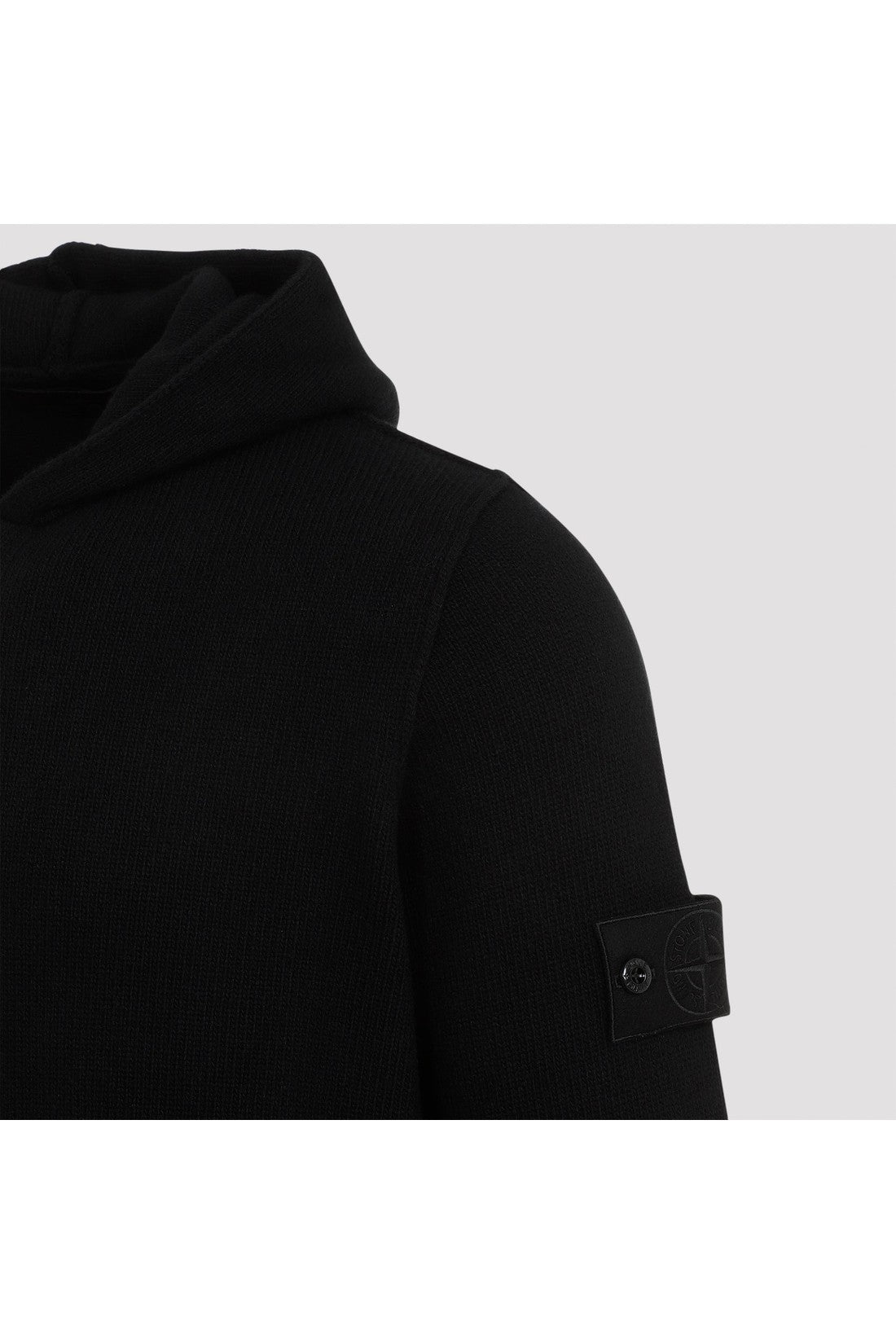 STONE ISLAND-OUTLET-SALE-Sweater SCHWARZ-ARCHIVIST