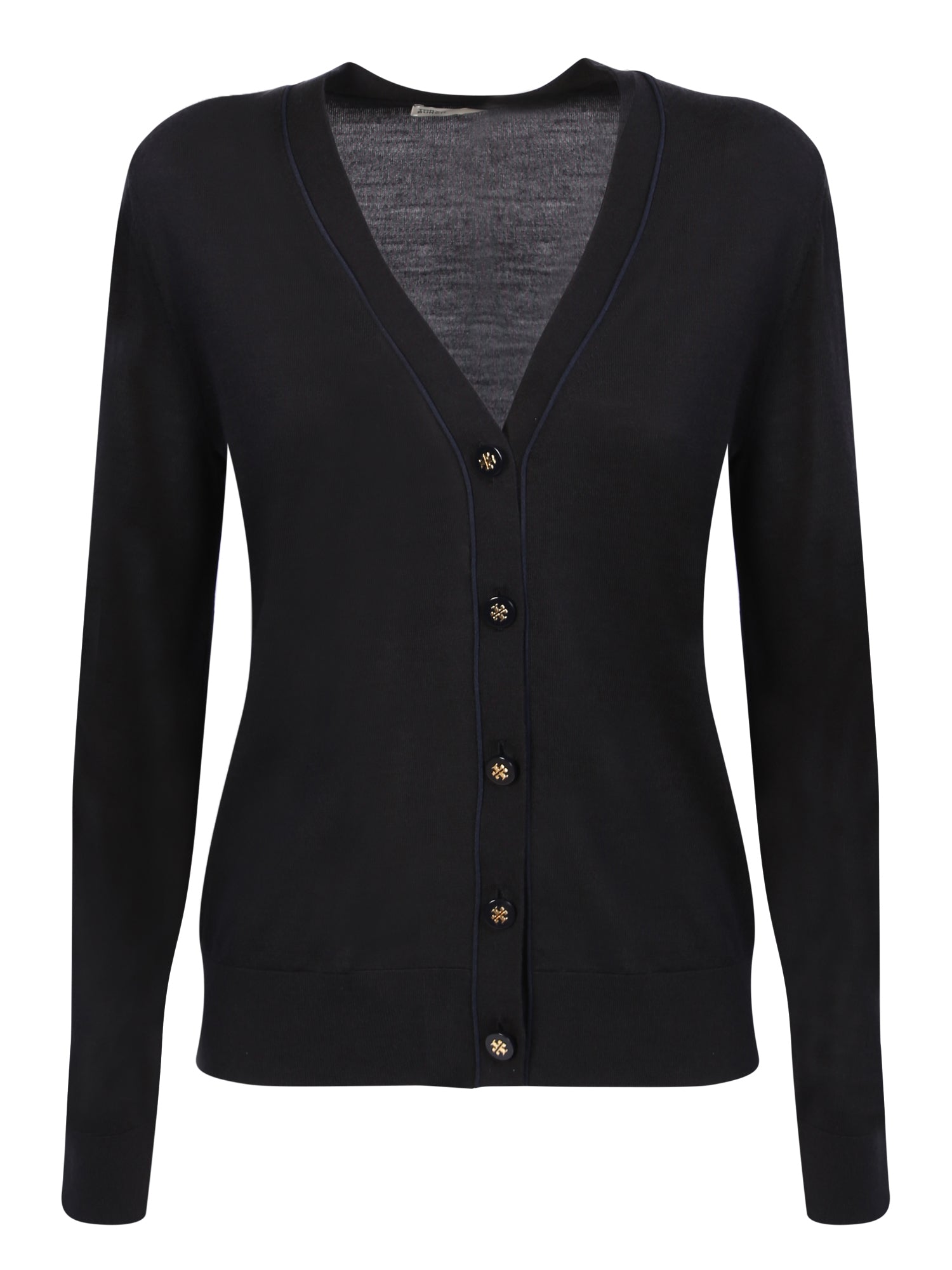 TORY BURCH-OUTLET-SALE-Sweater SCHWARZ-ARCHIVIST