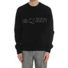 ALEXANDER MCQUEEN-OUTLET-SALE-Sweater Schwarz-ARCHIVIST