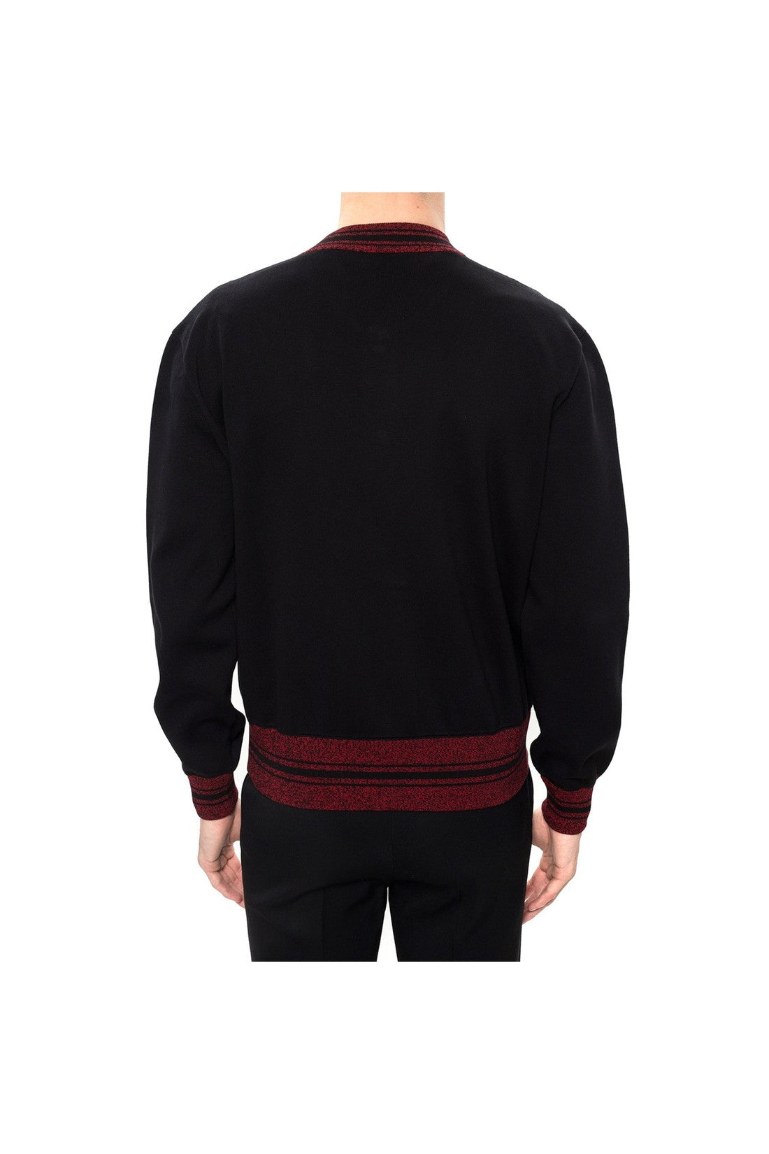 ALEXANDER MCQUEEN-OUTLET-SALE-Sweater Schwarz-ARCHIVIST