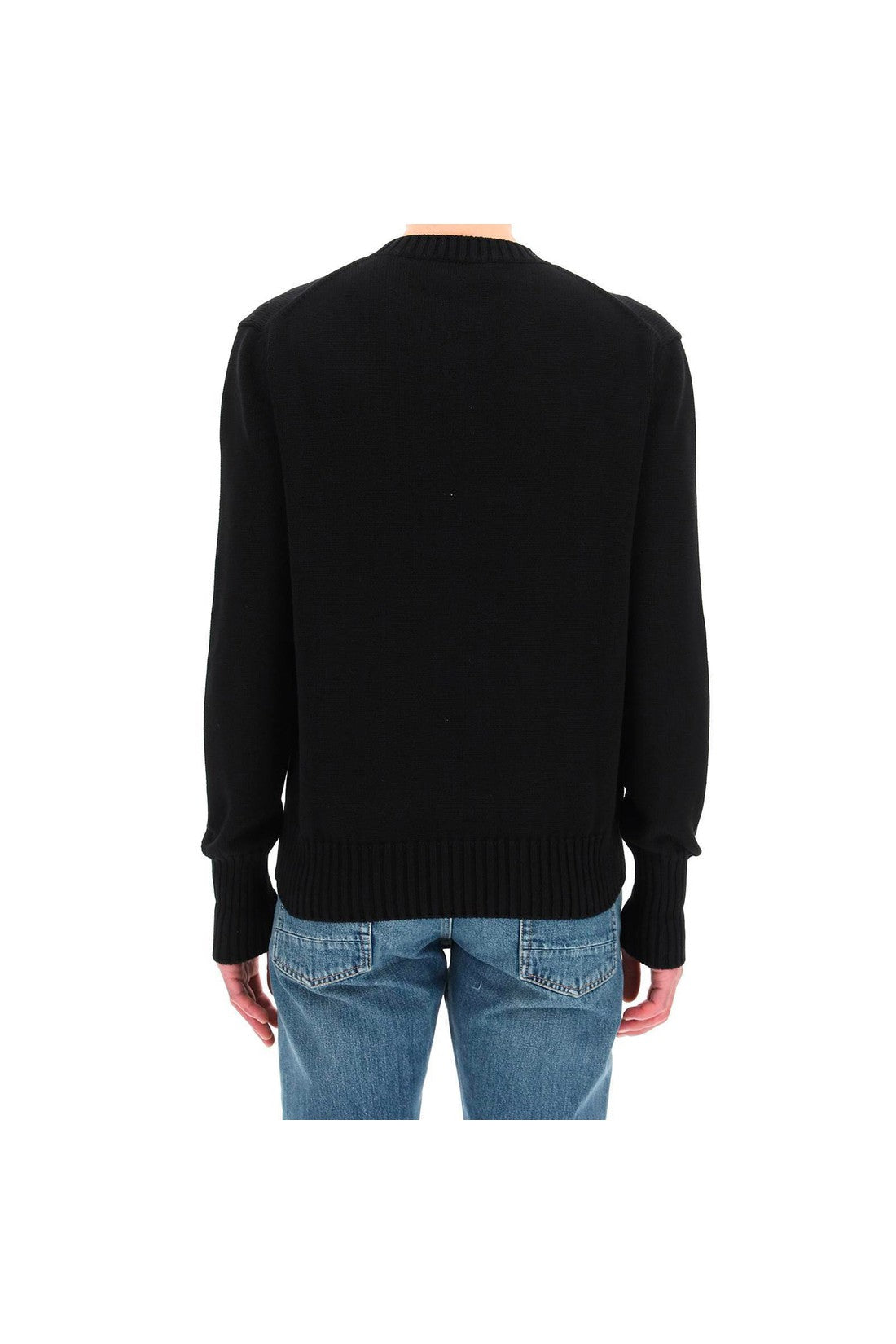 ALEXANDER MCQUEEN-OUTLET-SALE-Sweater Schwarz-ARCHIVIST