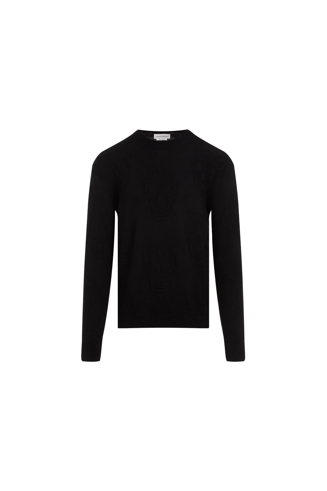 ALEXANDER MCQUEEN-OUTLET-SALE-Sweater Schwarz-ARCHIVIST