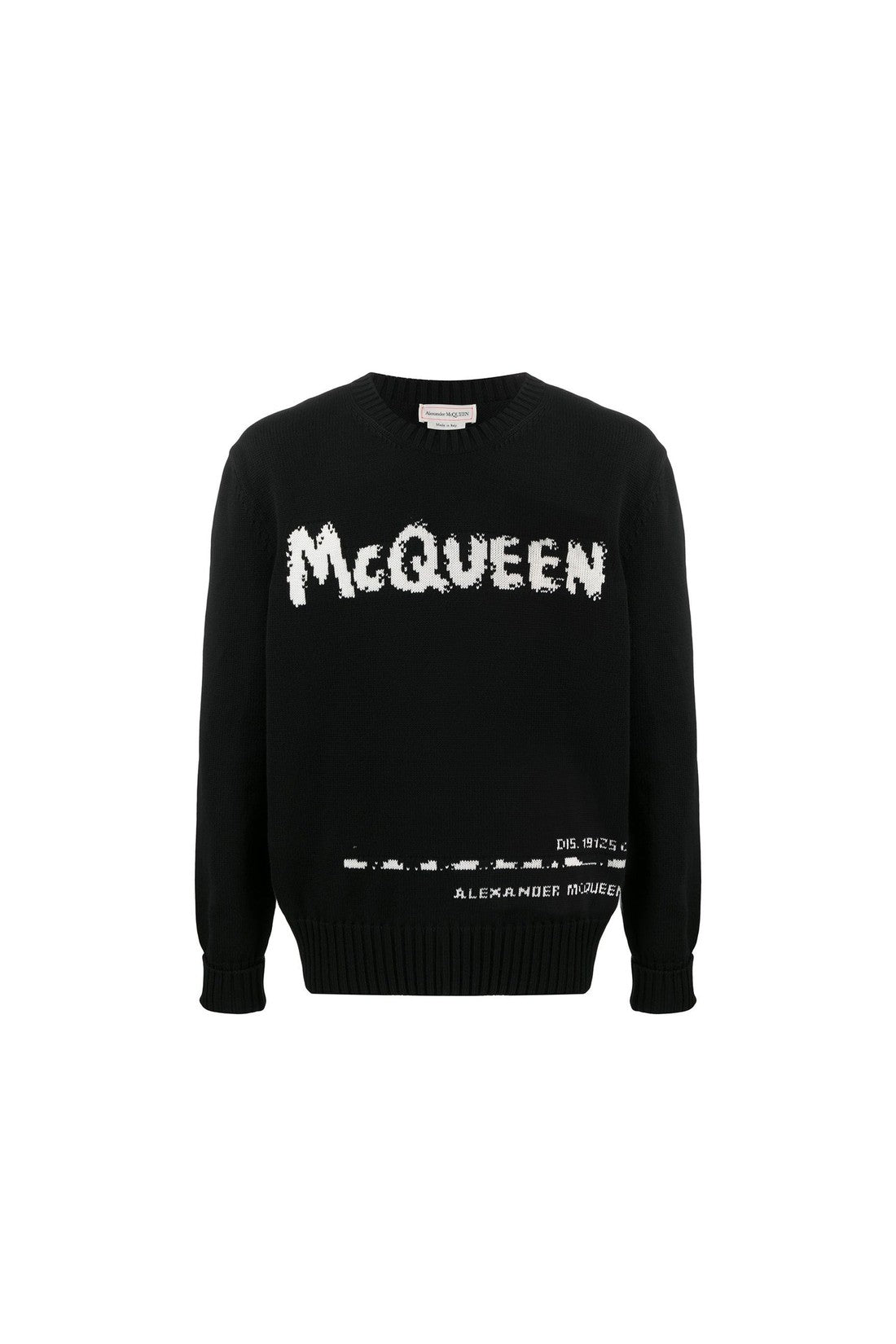 ALEXANDER MCQUEEN-OUTLET-SALE-Sweater Schwarz-ARCHIVIST