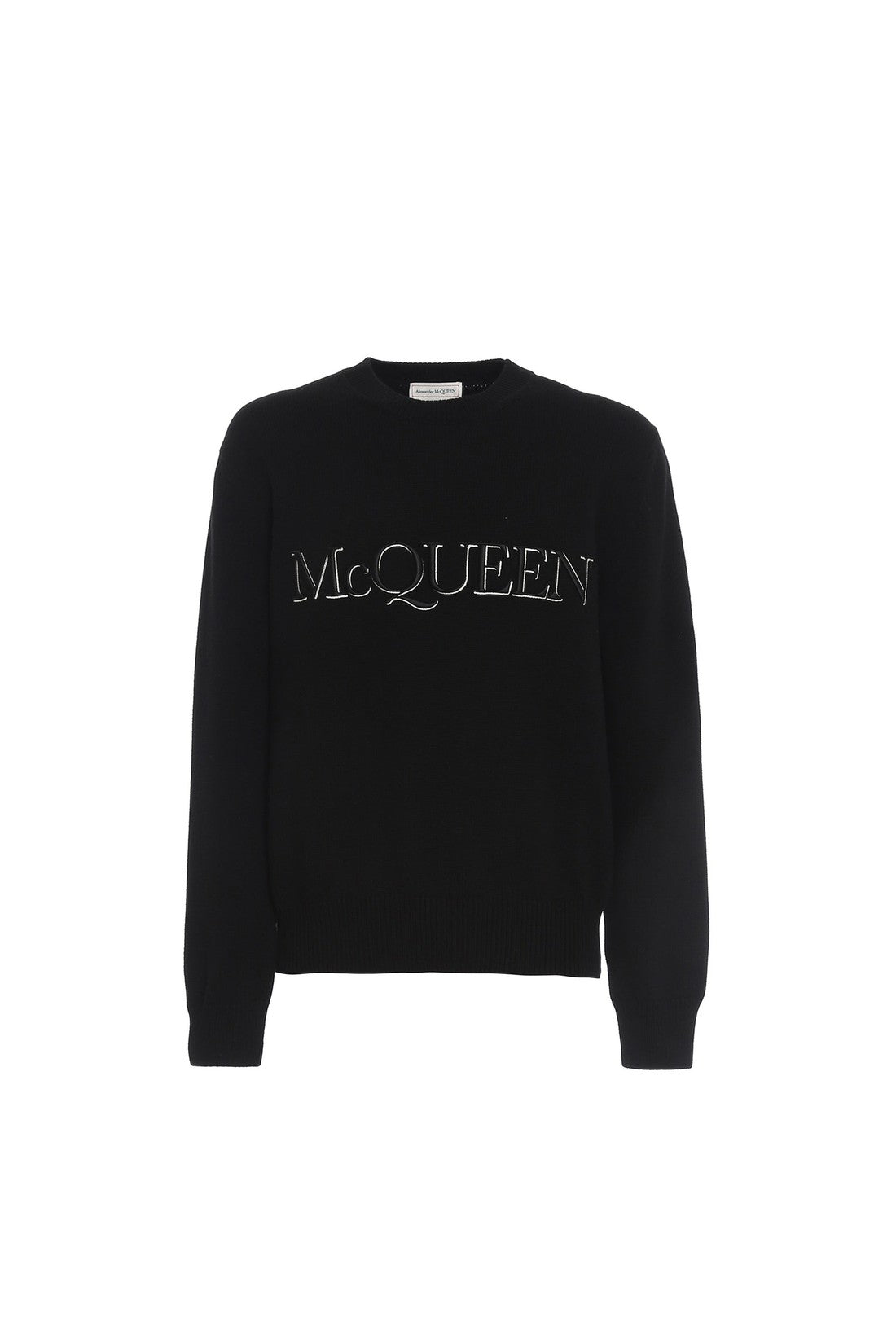 ALEXANDER MCQUEEN-OUTLET-SALE-Sweater Schwarz-ARCHIVIST