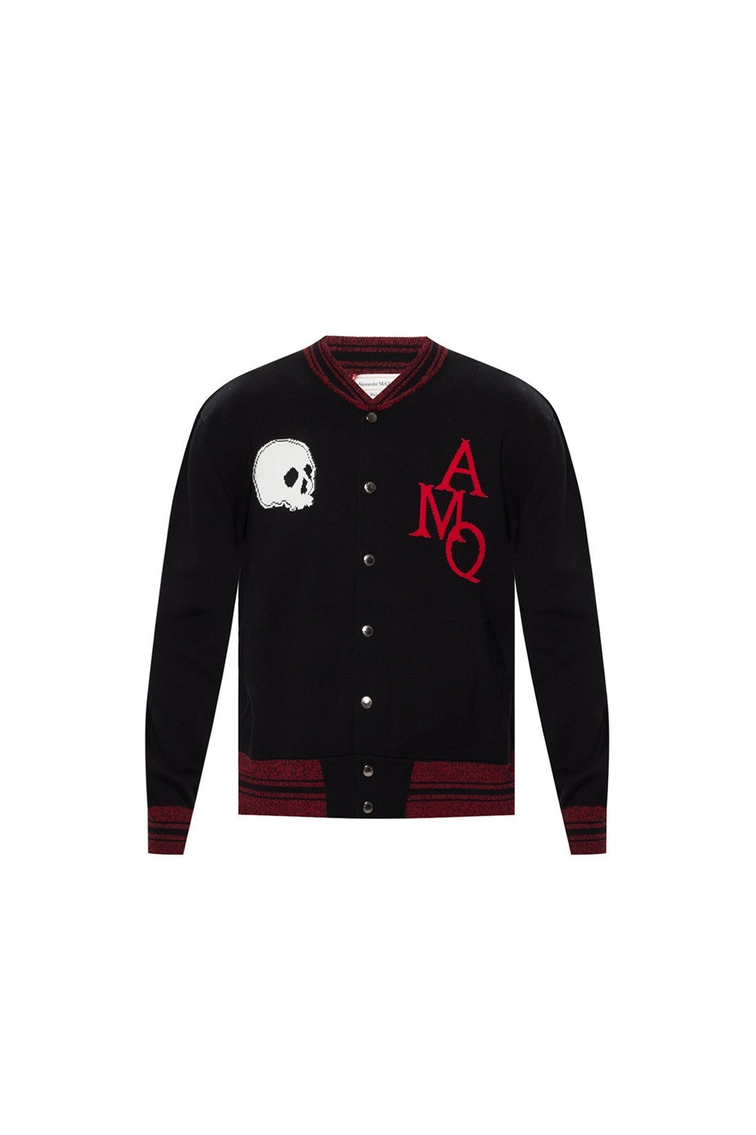 ALEXANDER MCQUEEN-OUTLET-SALE-Sweater Schwarz-ARCHIVIST