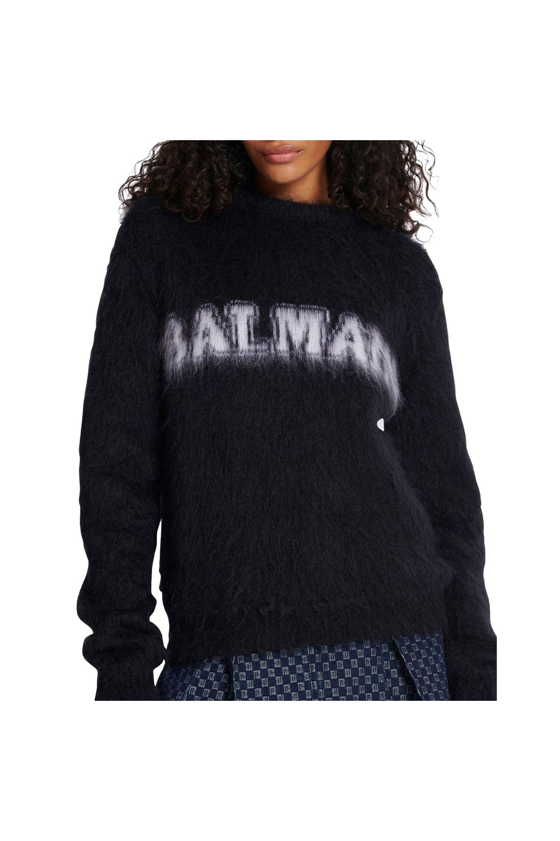 BALMAIN-OUTLET-SALE-Sweater Schwarz-ARCHIVIST