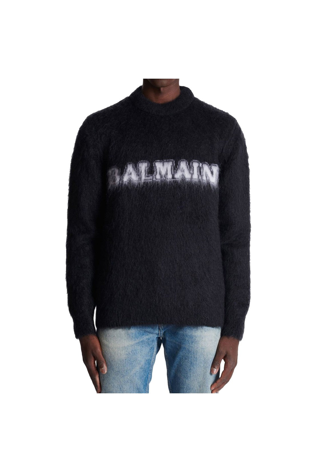 BALMAIN-OUTLET-SALE-Sweater Schwarz-ARCHIVIST