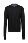 JIL SANDER-OUTLET-SALE-Sweater Schwarz-ARCHIVIST