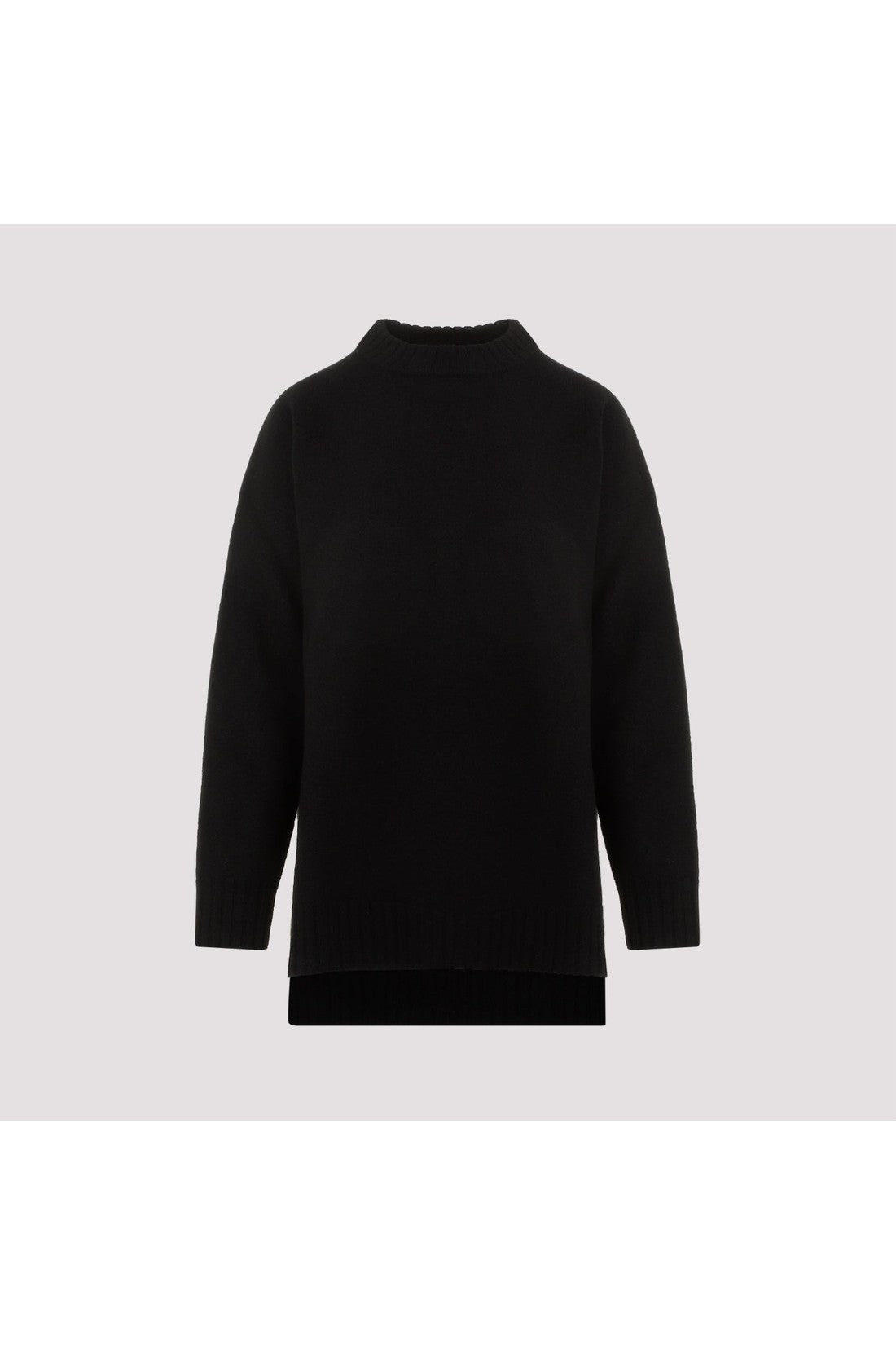 JIL SANDER-OUTLET-SALE-Sweater Schwarz-ARCHIVIST