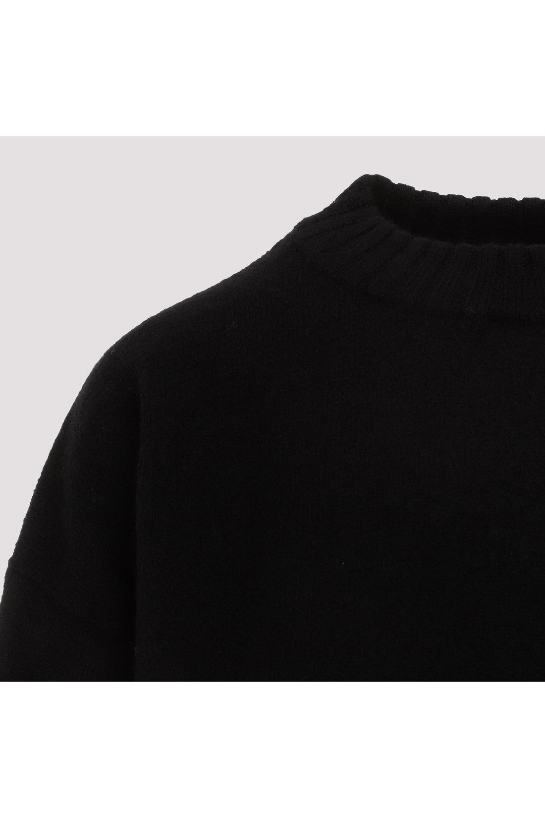 JIL SANDER-OUTLET-SALE-Sweater Schwarz-ARCHIVIST