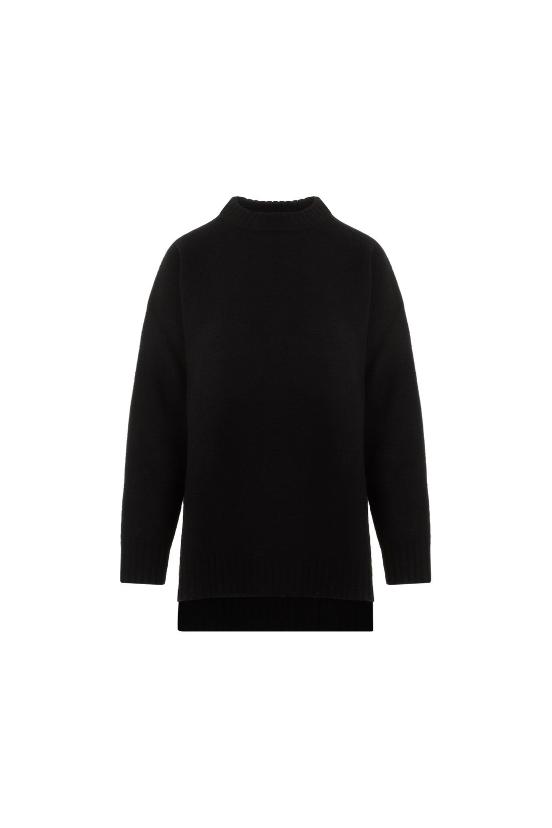 JIL SANDER-OUTLET-SALE-Sweater Schwarz-ARCHIVIST