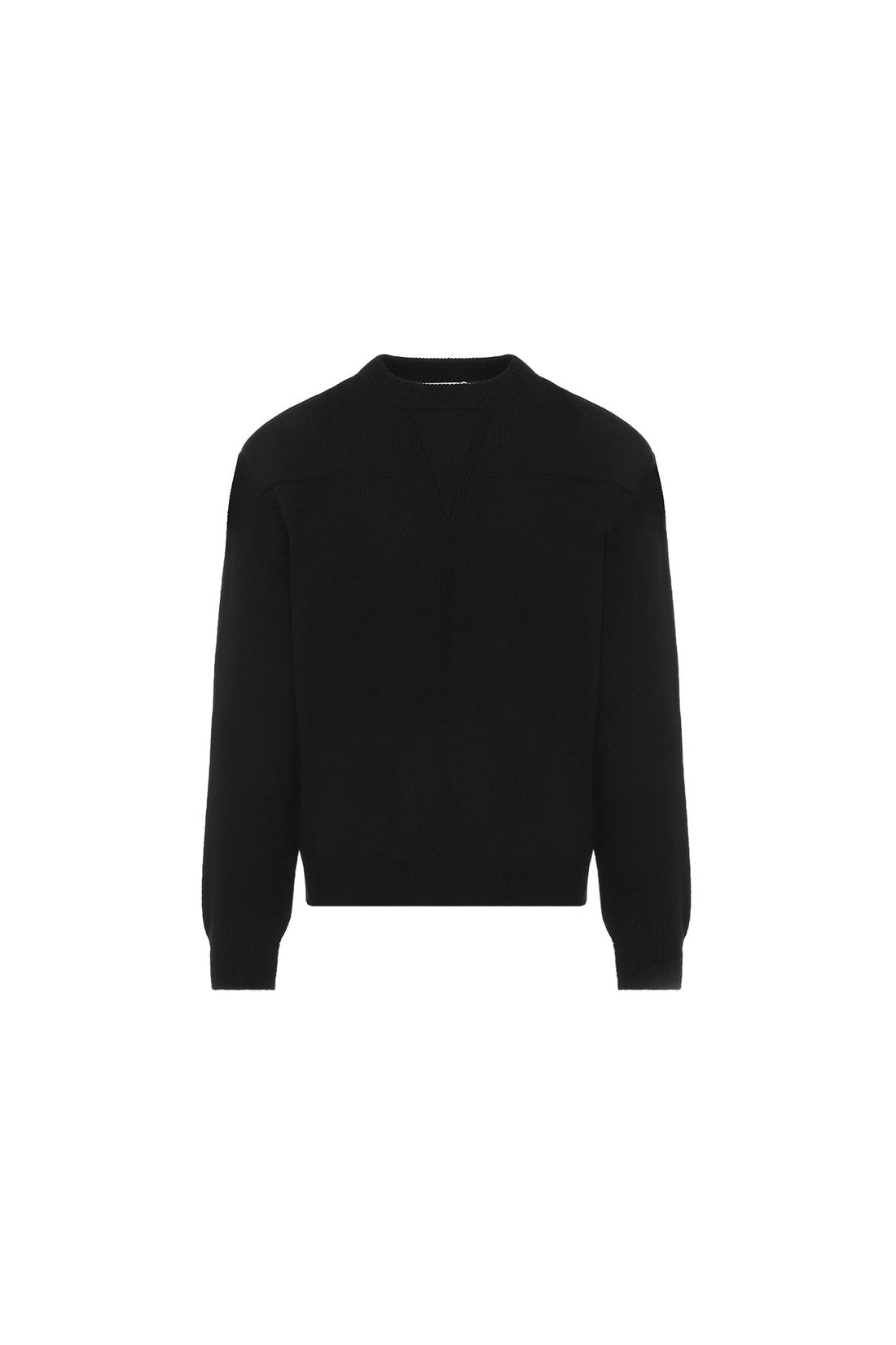 JIL SANDER-OUTLET-SALE-Sweater Schwarz-ARCHIVIST