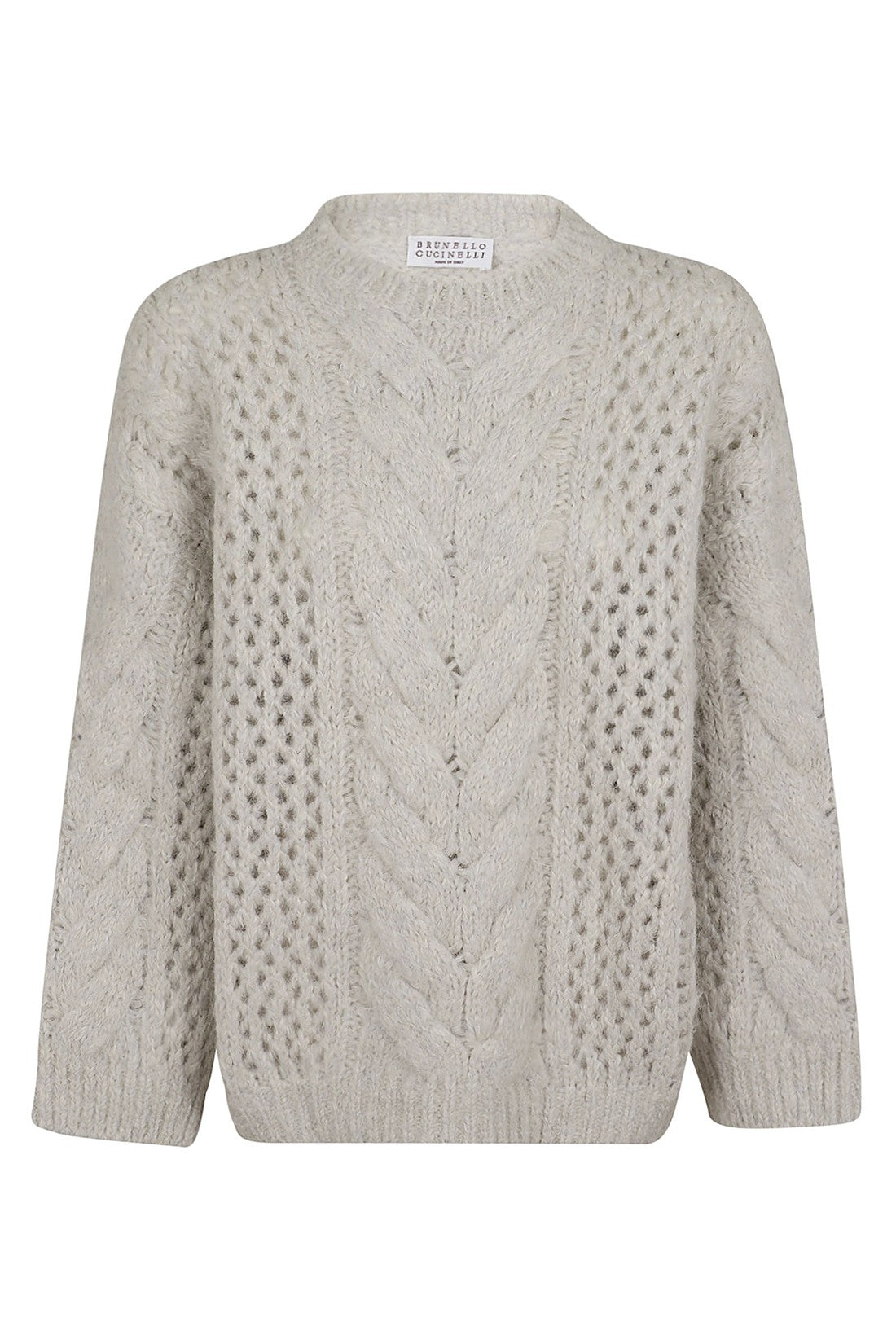 BRUNELLO CUCINELLI-OUTLET-SALE-Sweater WEISS-ARCHIVIST