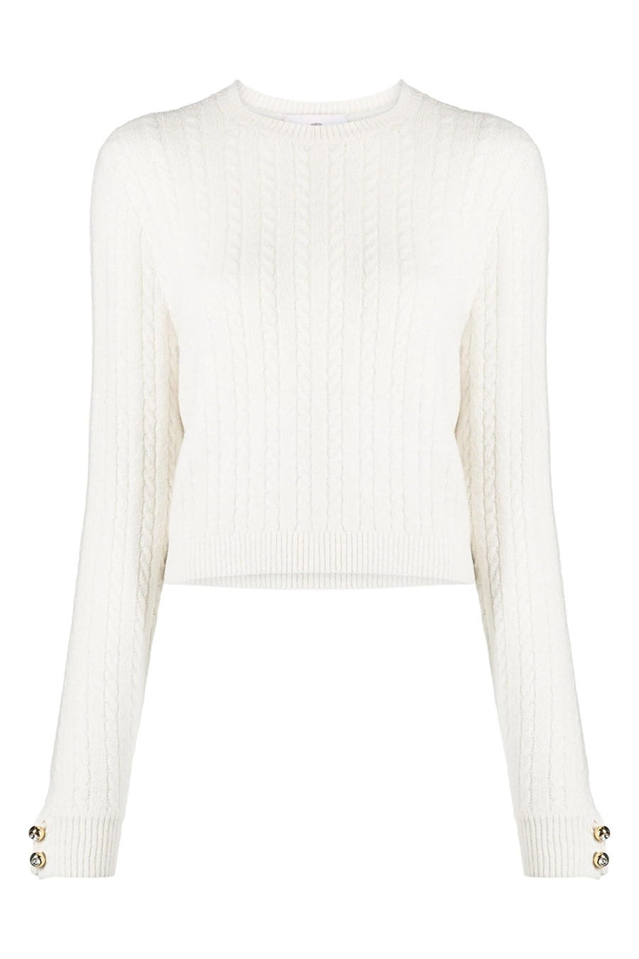 CHIARA FERRAGNI-OUTLET-SALE-Sweater WEISS-ARCHIVIST