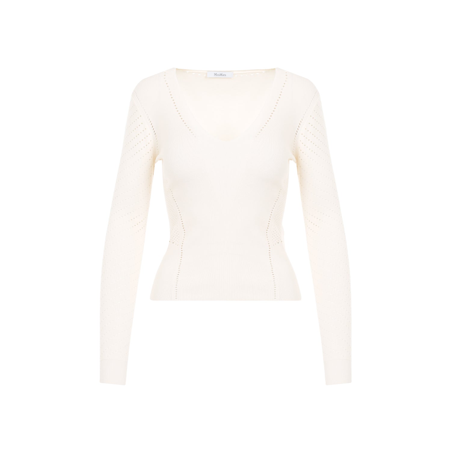 MAX MARA-OUTLET-SALE-Sweater WEISS-ARCHIVIST