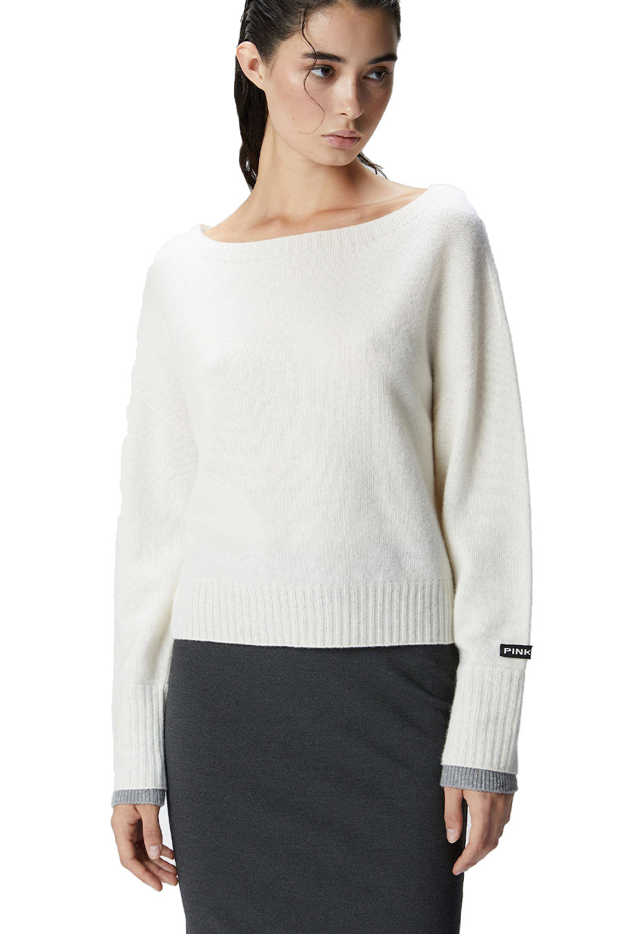 PINKO-OUTLET-SALE-Sweater WEISS-ARCHIVIST