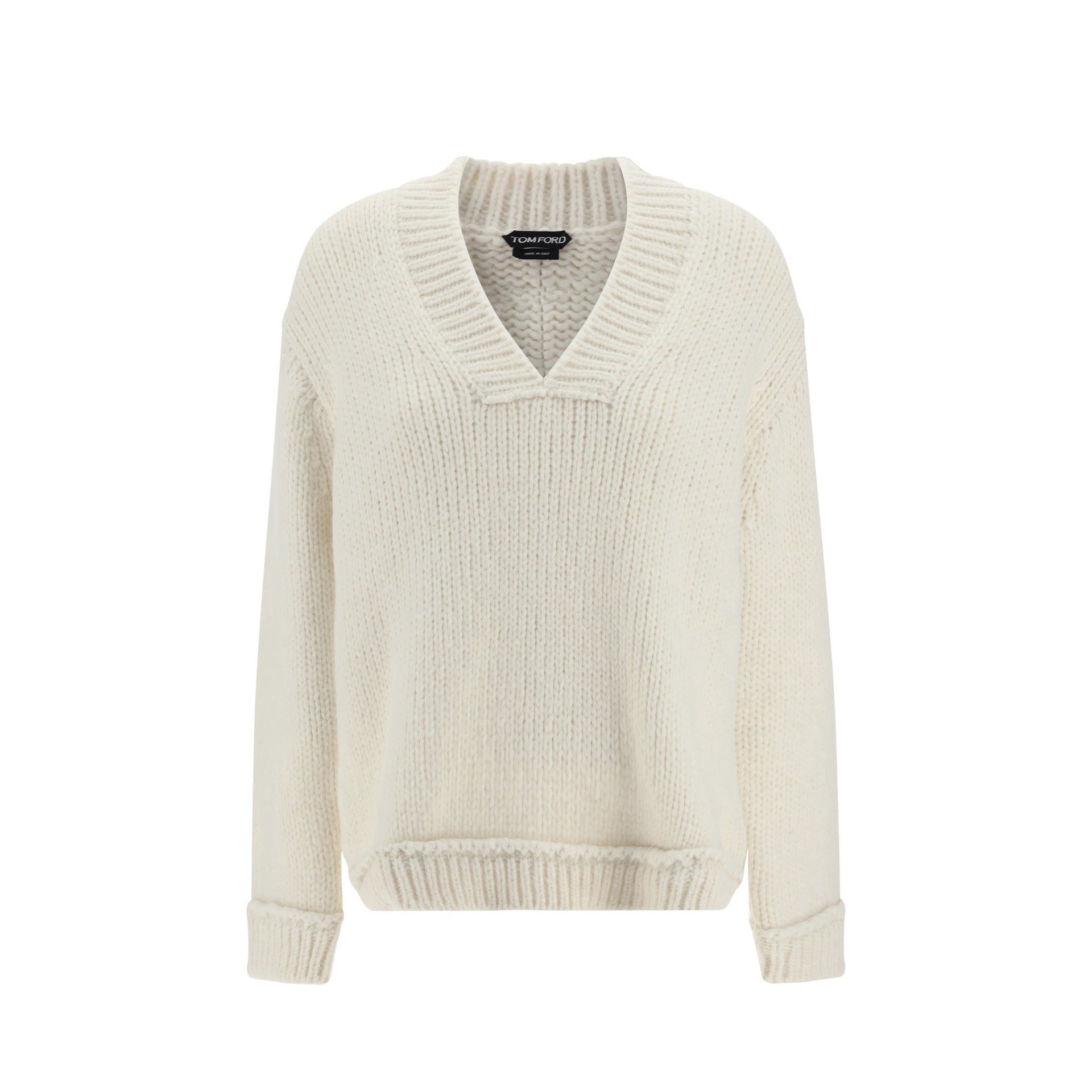 TOM FORD-OUTLET-SALE-Sweater WEISS-ARCHIVIST