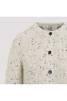 BOTTEGA VENETA-OUTLET-SALE-Sweater Weiss-ARCHIVIST