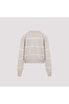 BRUNELLO CUCINELLI-OUTLET-SALE-Sweater Weiss-ARCHIVIST