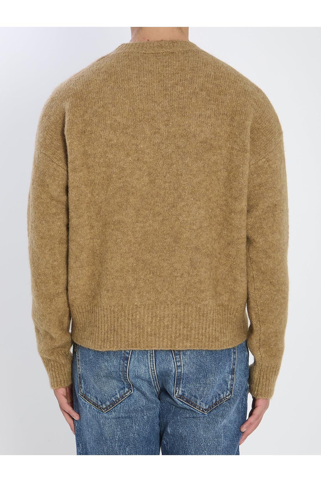 Ami Paris-OUTLET-SALE-Sweater in alpaca and wool-ARCHIVIST