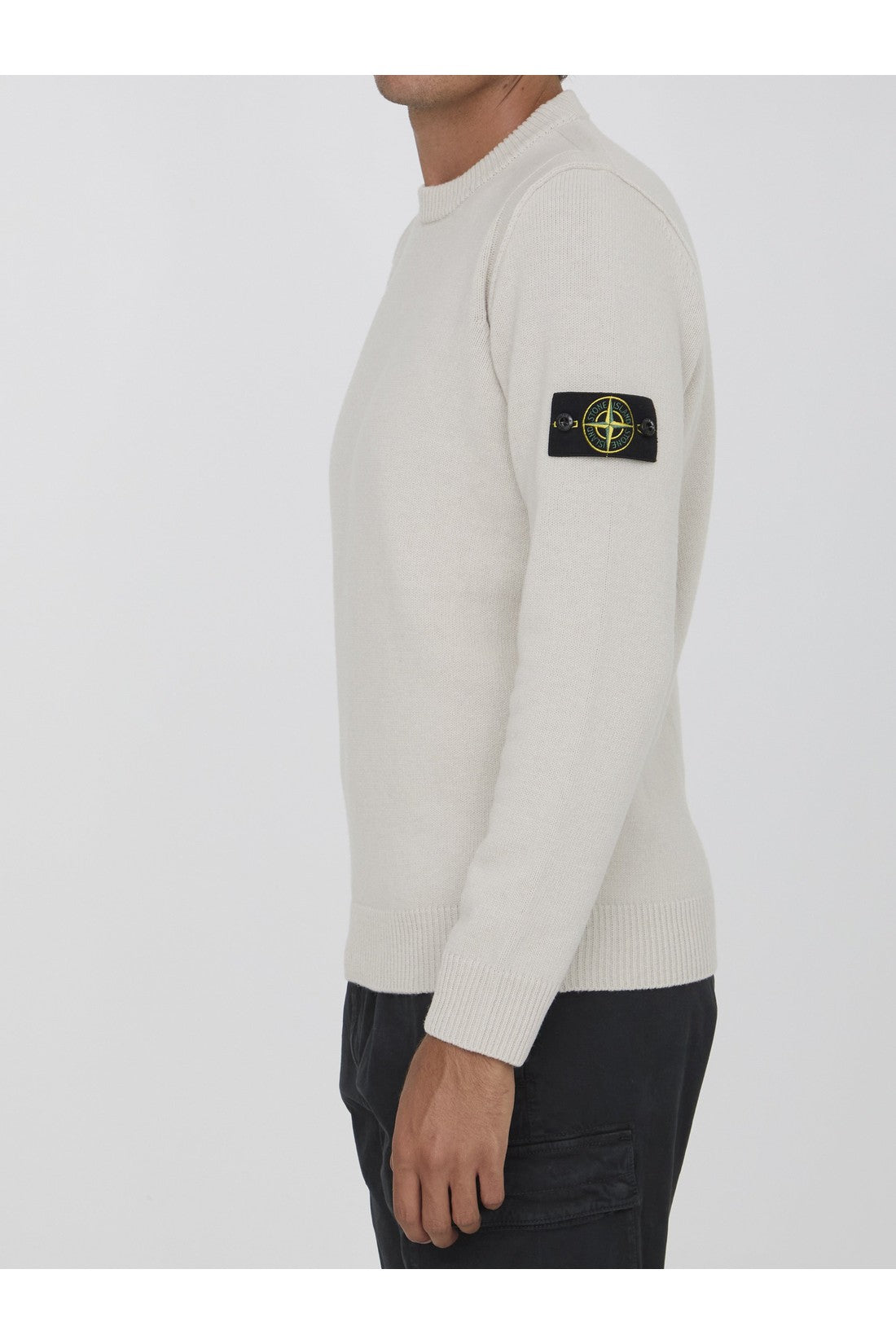 STONE ISLAND-OUTLET-SALE-Sweater in wool-ARCHIVIST