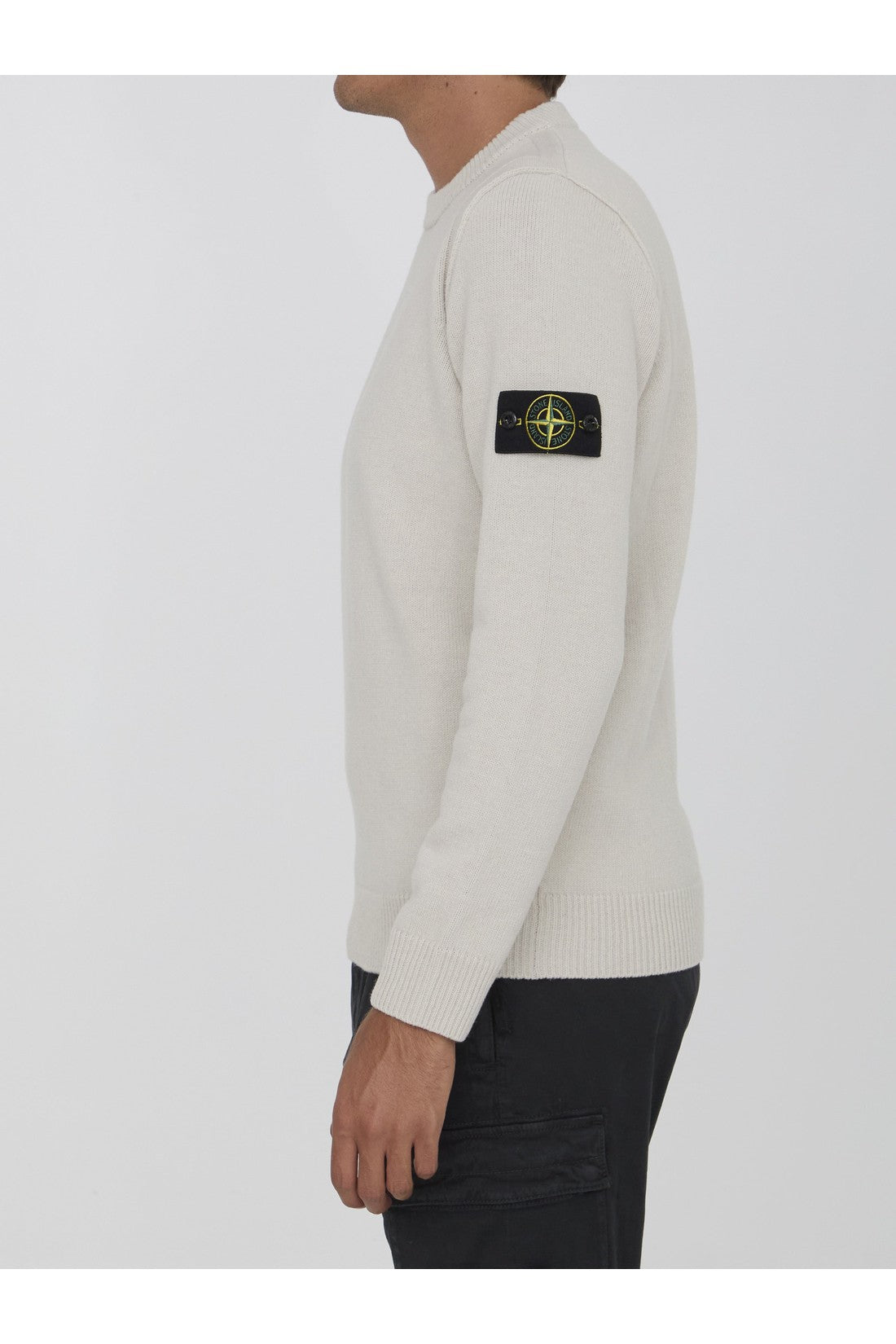 STONE ISLAND-OUTLET-SALE-Sweater in wool-ARCHIVIST