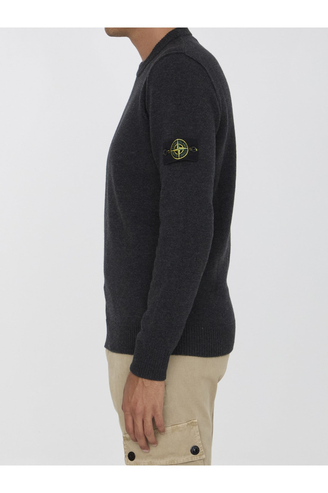 STONE ISLAND-OUTLET-SALE-Sweater in wool-ARCHIVIST