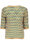 M Missoni-OUTLET-SALE-Sweater with V-neck-ARCHIVIST