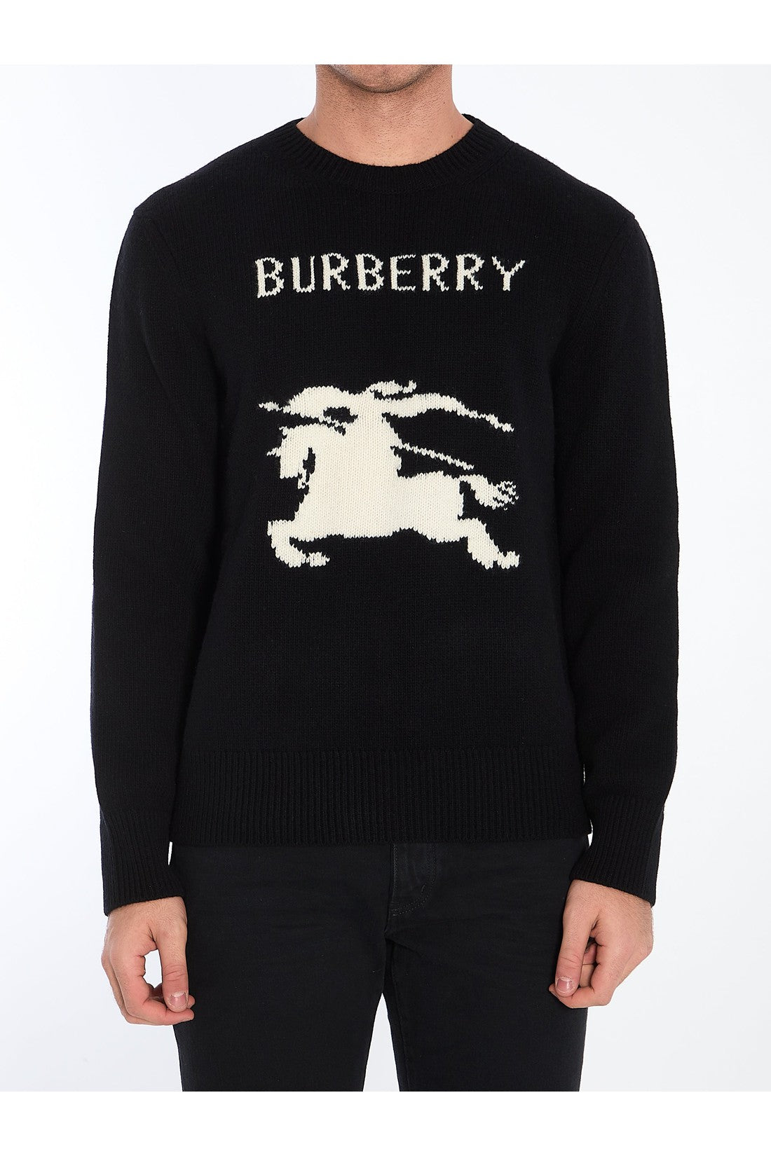 Burberry-OUTLET-SALE-Sweater with logo-ARCHIVIST