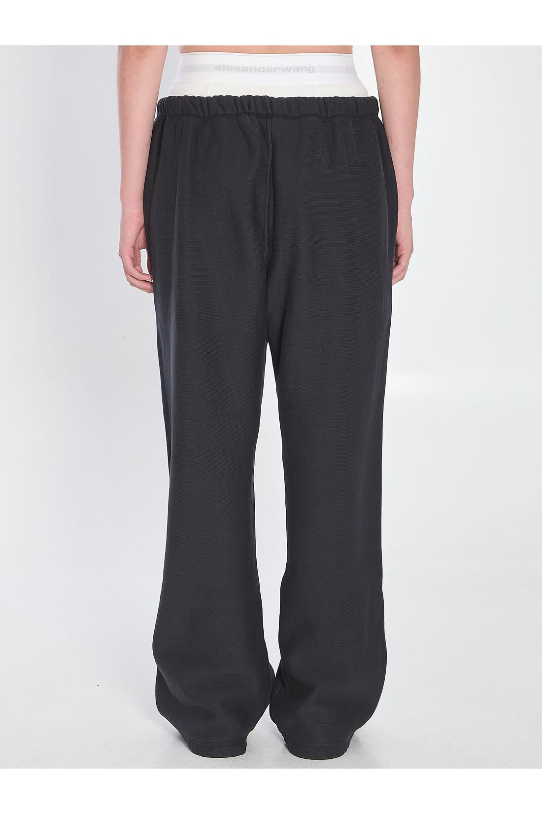 Alexander Wang-OUTLET-SALE-Sweatpants with brief-ARCHIVIST