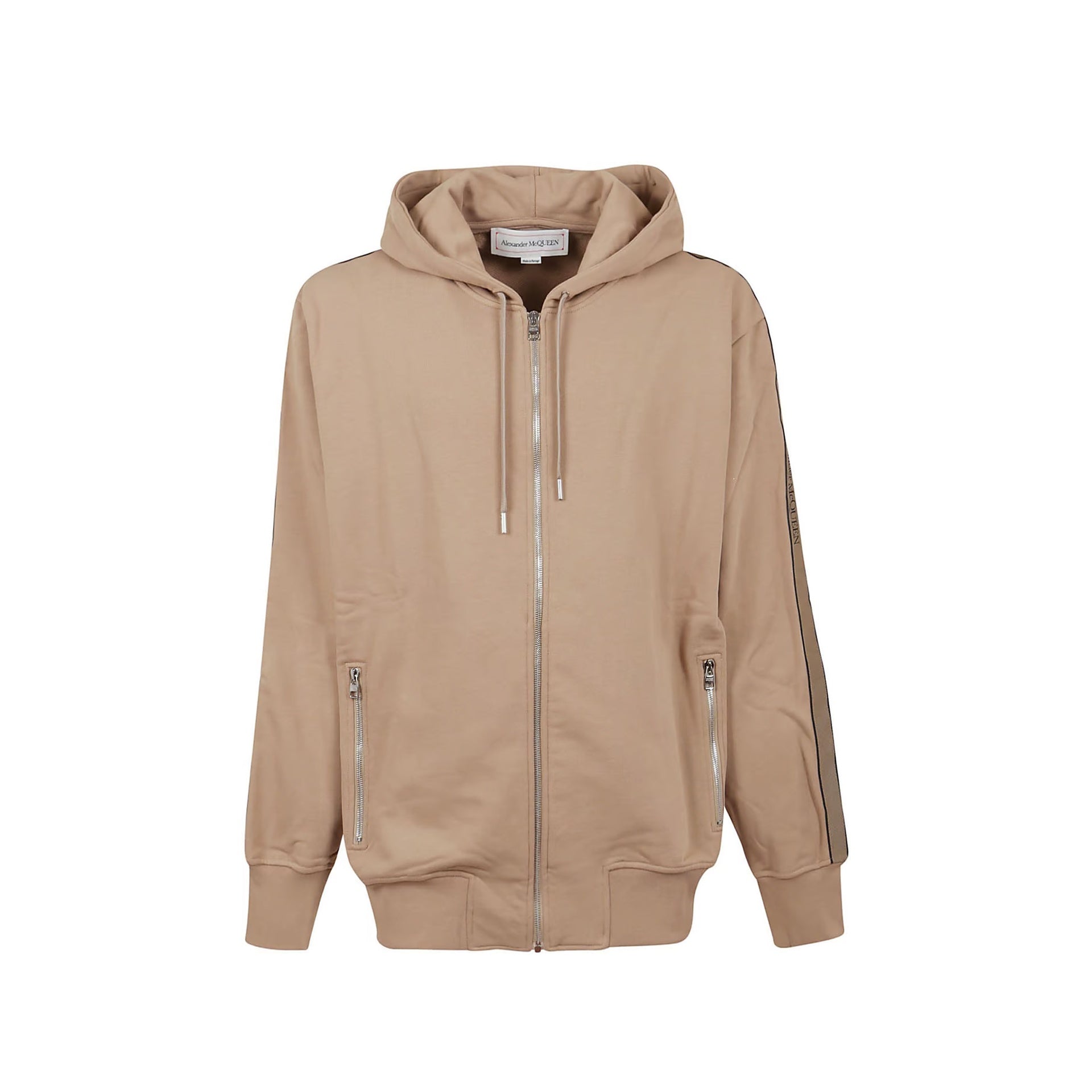 ALEXANDER MCQUEEN-OUTLET-SALE-Sweatshirt Beige-ARCHIVIST