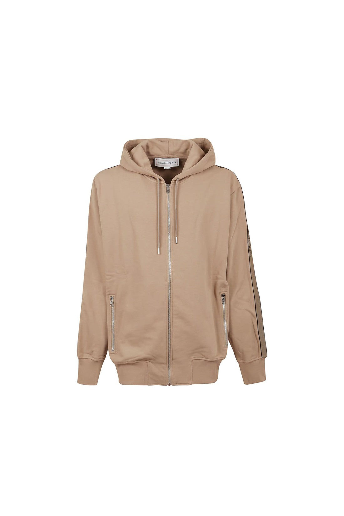 ALEXANDER MCQUEEN-OUTLET-SALE-Sweatshirt Beige-ARCHIVIST