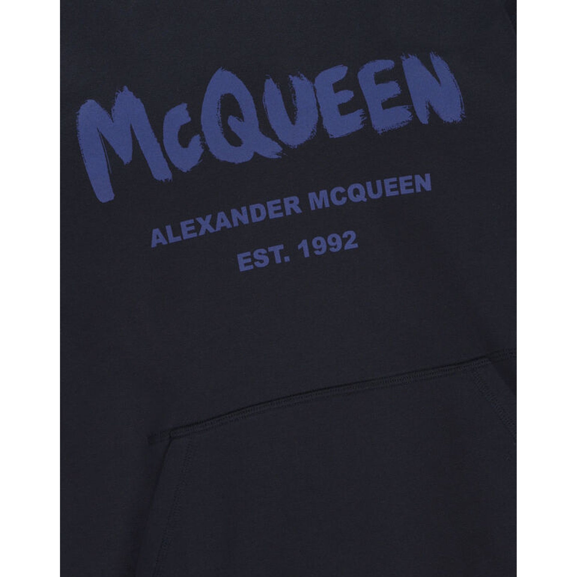 ALEXANDER MCQUEEN-OUTLET-SALE-Sweatshirt Blau-ARCHIVIST