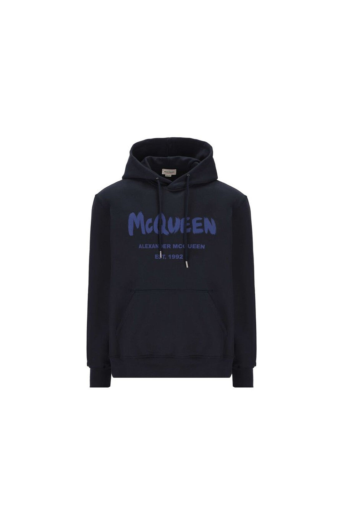 ALEXANDER MCQUEEN-OUTLET-SALE-Sweatshirt Blau-ARCHIVIST