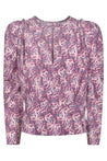 ISABEL MARANT-OUTLET-SALE-Sweatshirt Lila-ARCHIVIST