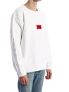 424-OUTLET-SALE-Sweatshirt Logo White-ARCHIVIST