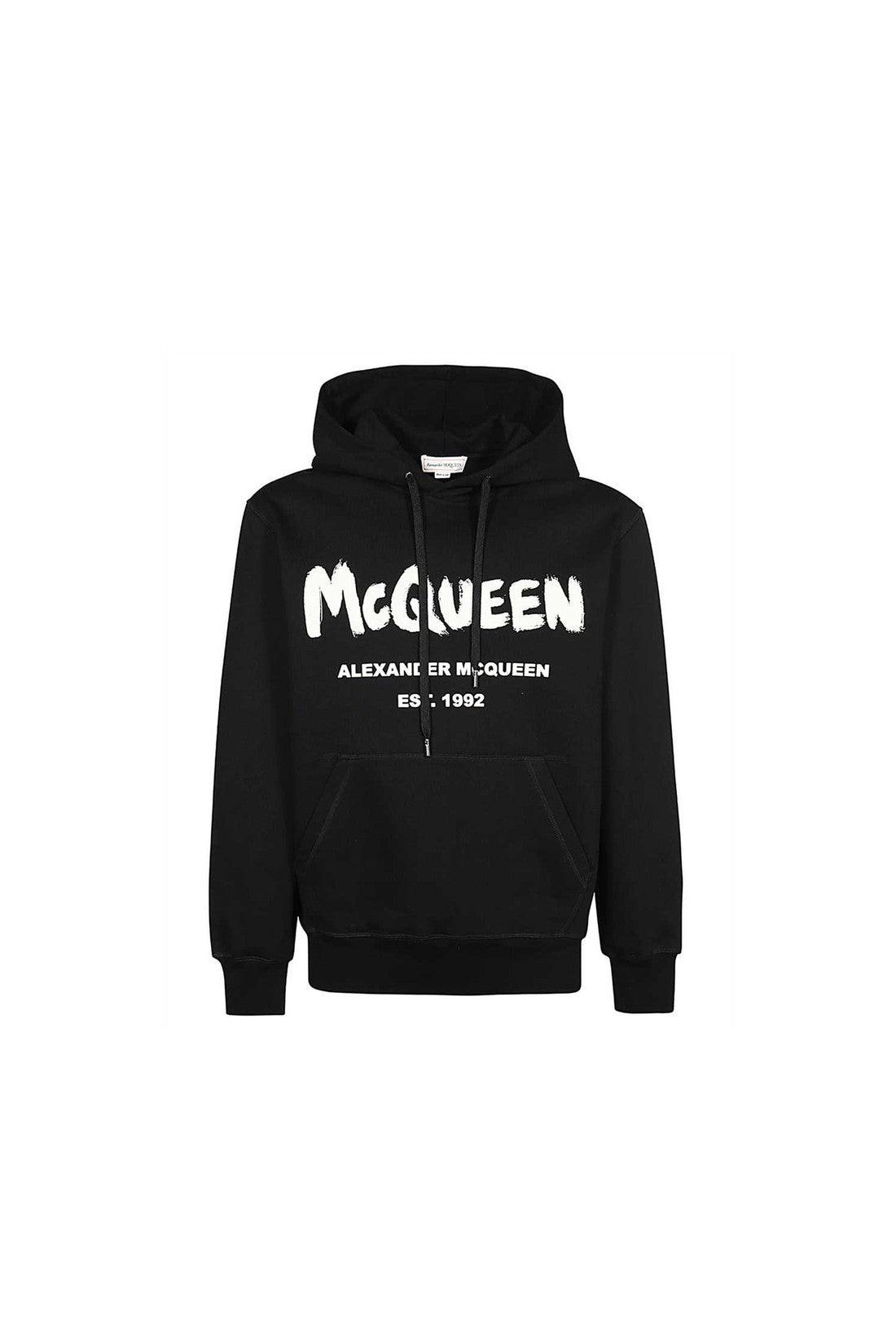 ALEXANDER MCQUEEN-OUTLET-SALE-Sweatshirt Schwarz-ARCHIVIST